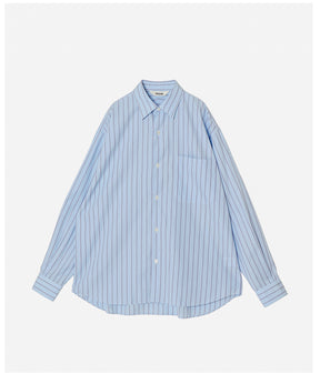 STRIPE AUTHENTIC SHIRT(BLUE) - 416TP078I20262