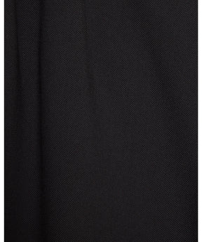 Recycled Polyester Non-Mulesed Wool Gabardine Two Tuck Military Trousers