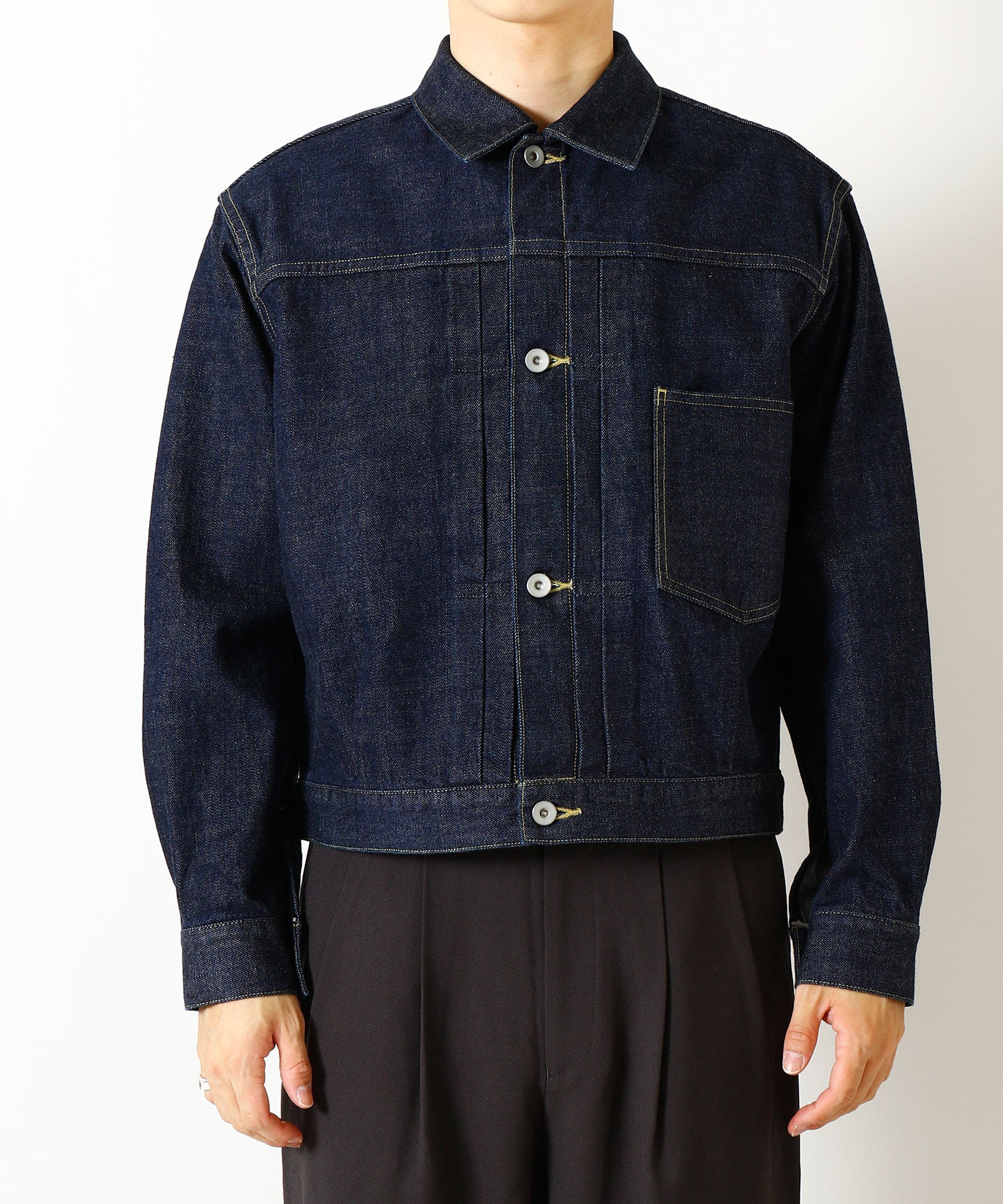Organic Cotton 13.5oz Selvedge Denim Denim Jacket