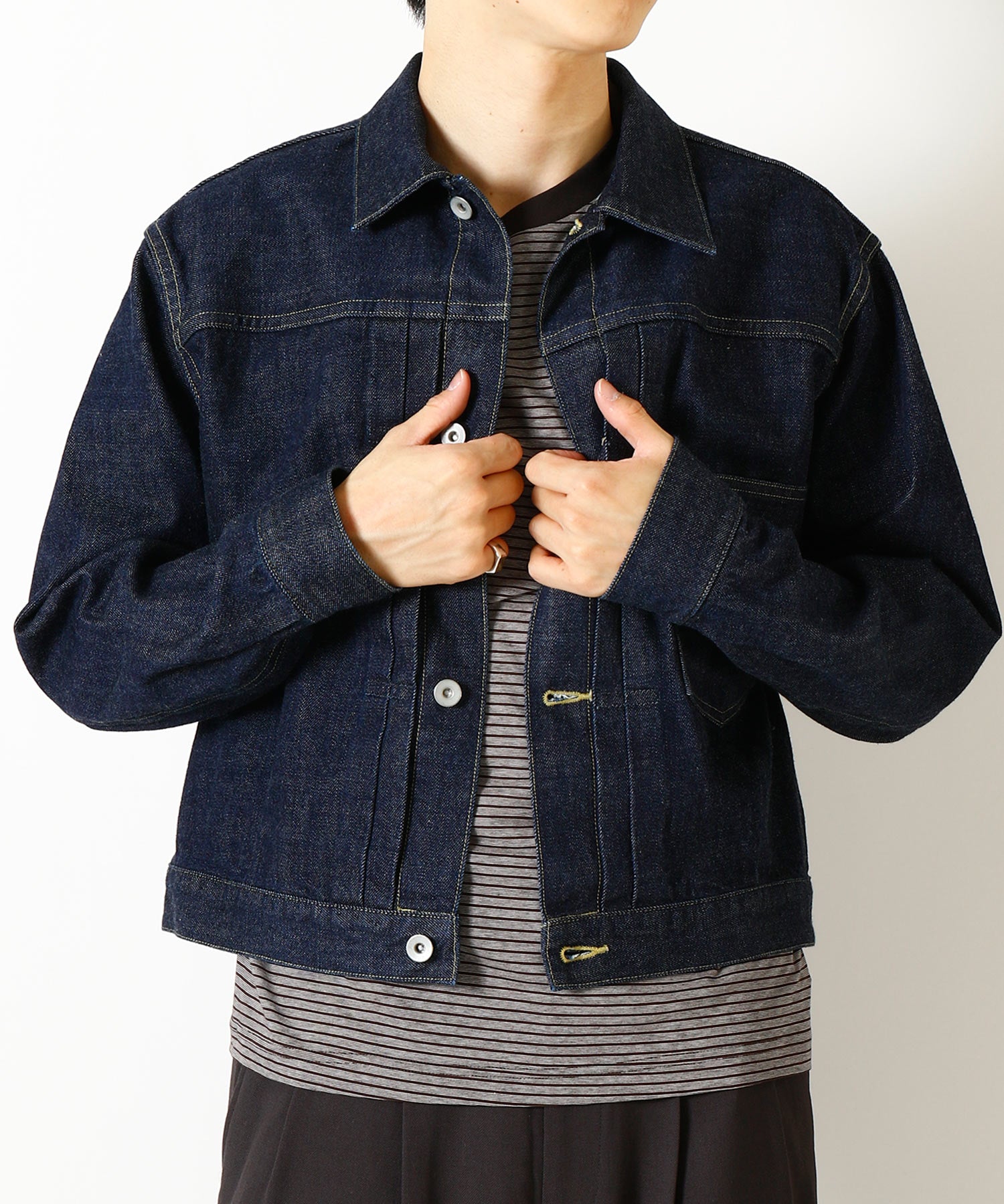 Organic Cotton 13.5oz Selvedge Denim Denim Jacket