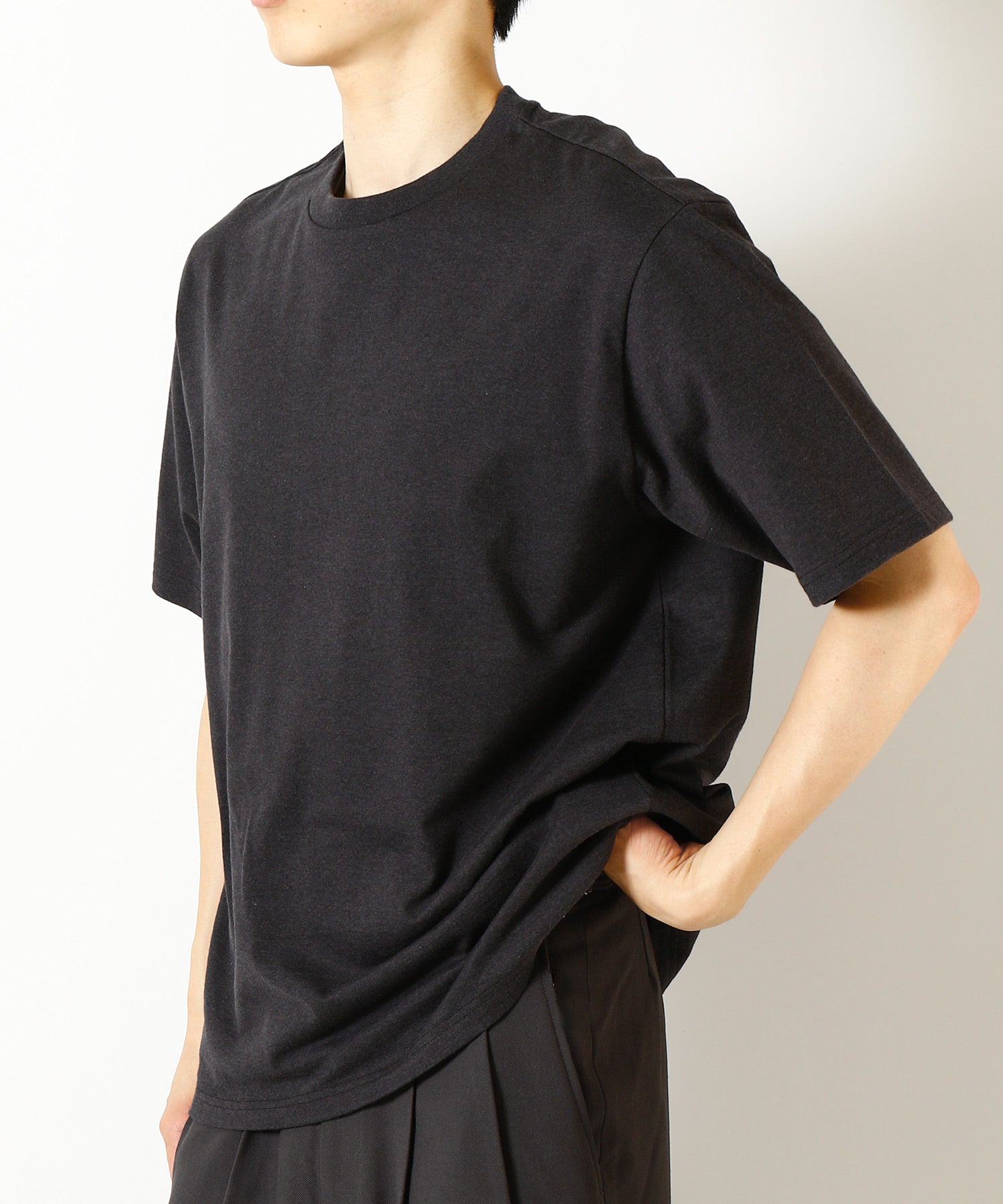 40/2 Organic Cotton Knit / Crew Neck Tee