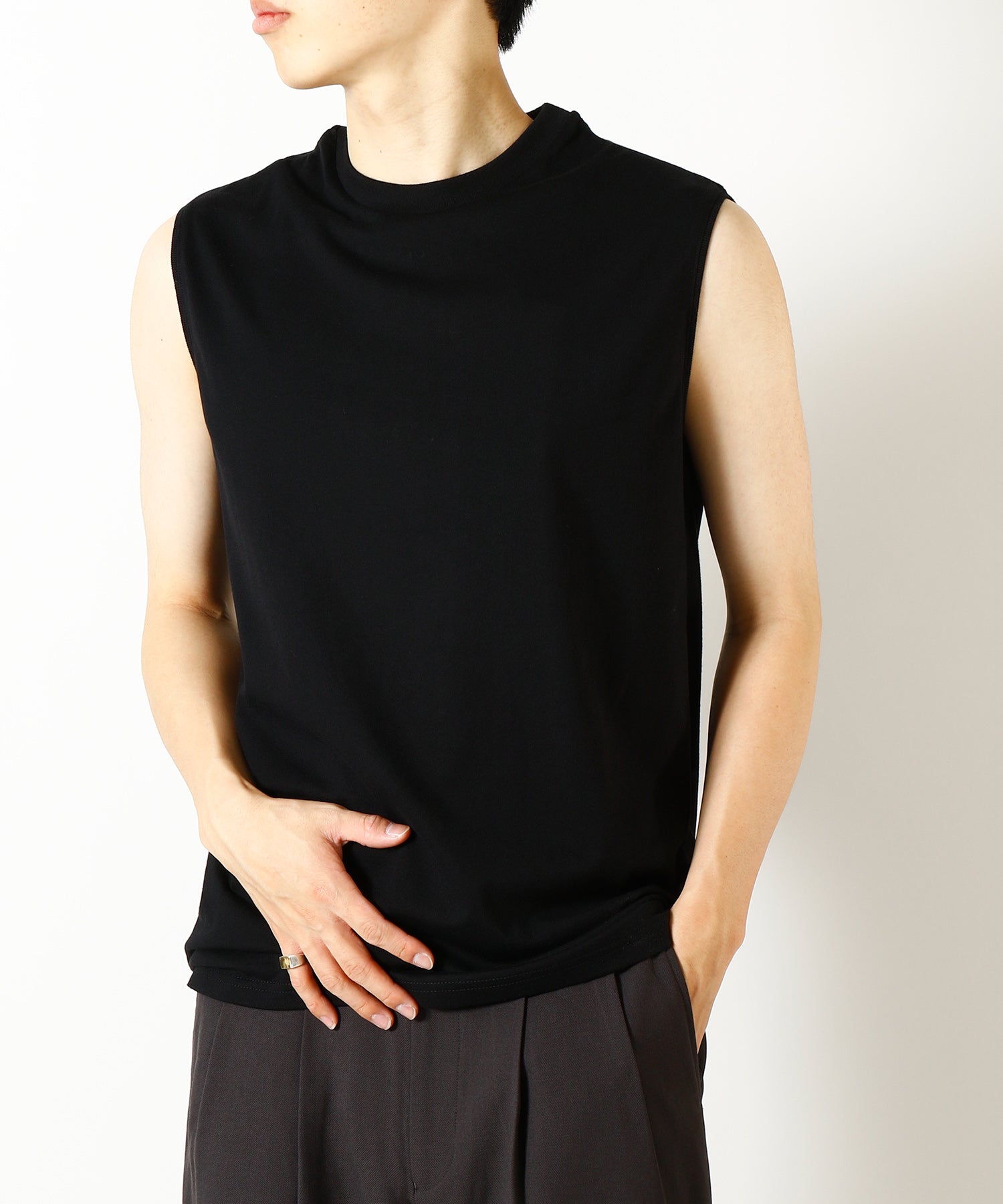 40/2 Organic Cotton Knit / Sleeveless Tee