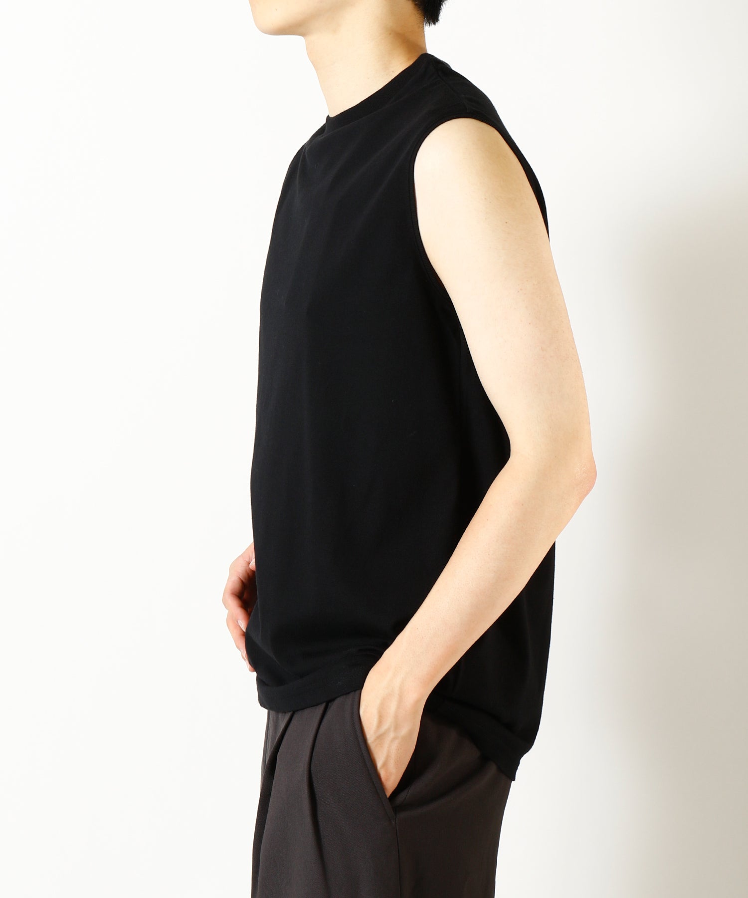 40/2 Organic Cotton Knit / Sleeveless Tee