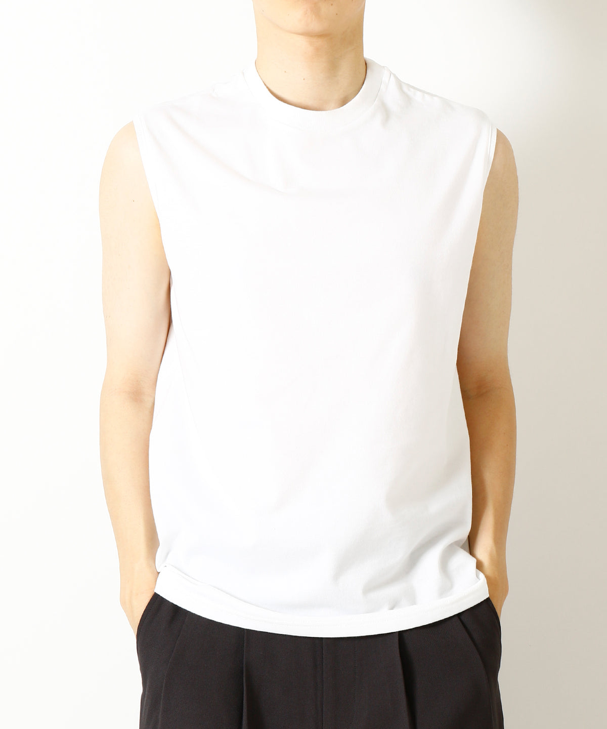40/2 Organic Cotton Knit / Sleeveless Tee