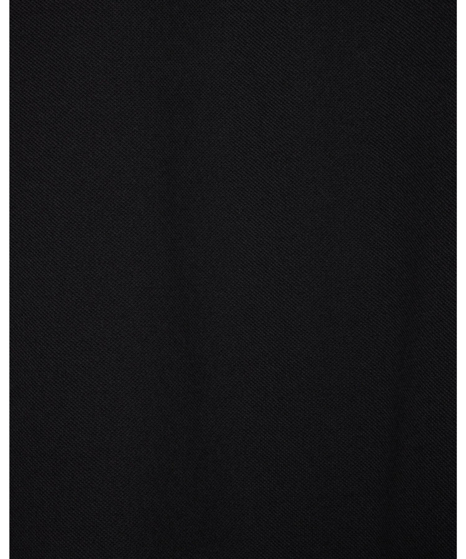 40//1 Organic Cotton High Twisted Pique One Button Tee S/S