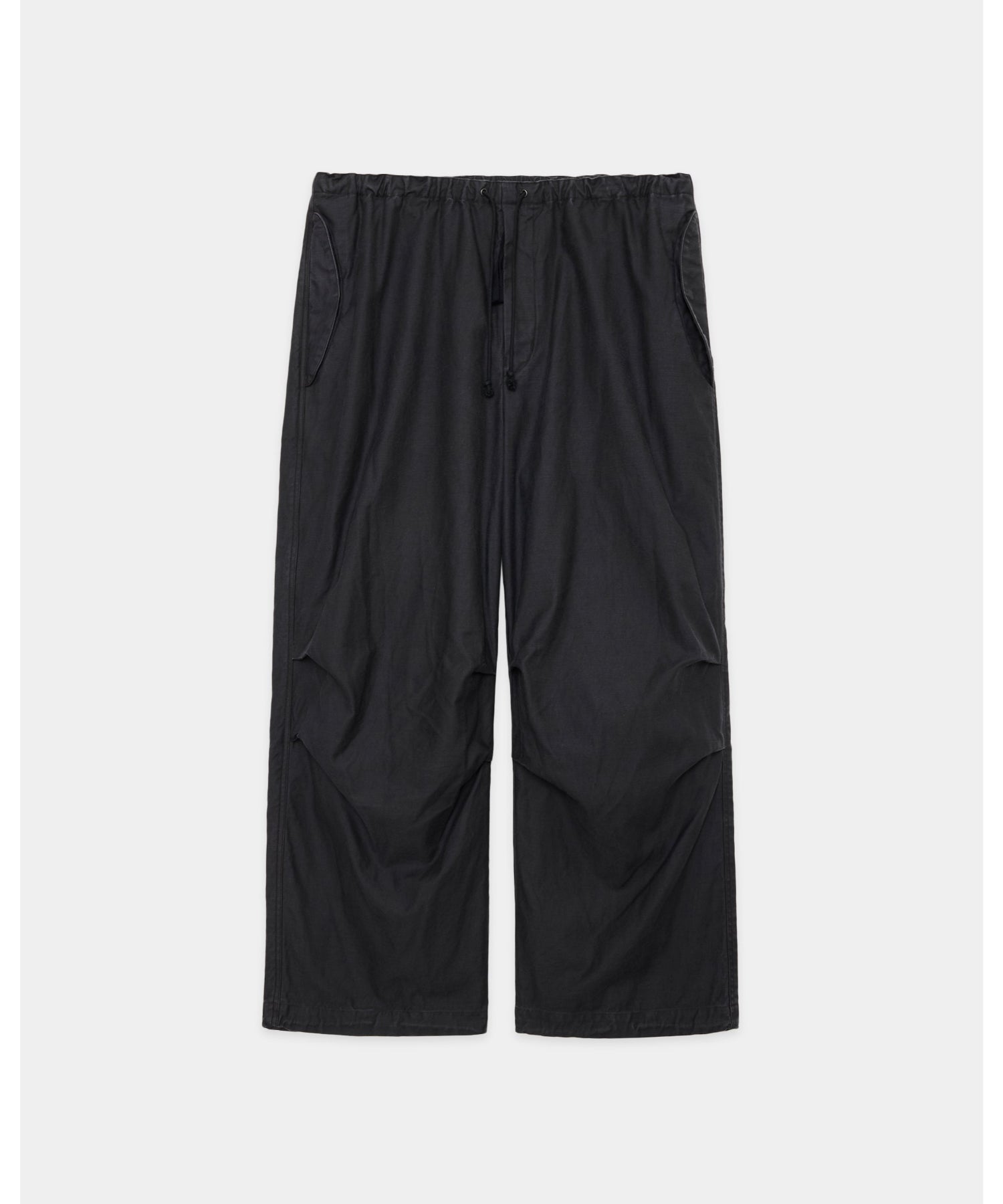 Organic Cotton Back Satin / Wide Over Pants