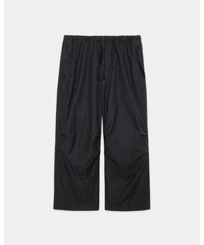 Organic Cotton Back Satin / Wide Over Pants