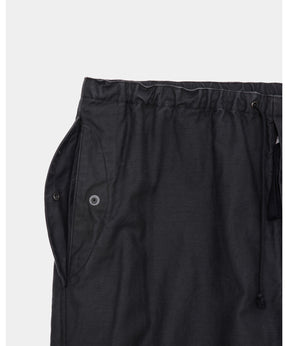 Organic Cotton Back Satin / Wide Over Pants