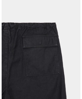Organic Cotton Back Satin / Wide Over Pants