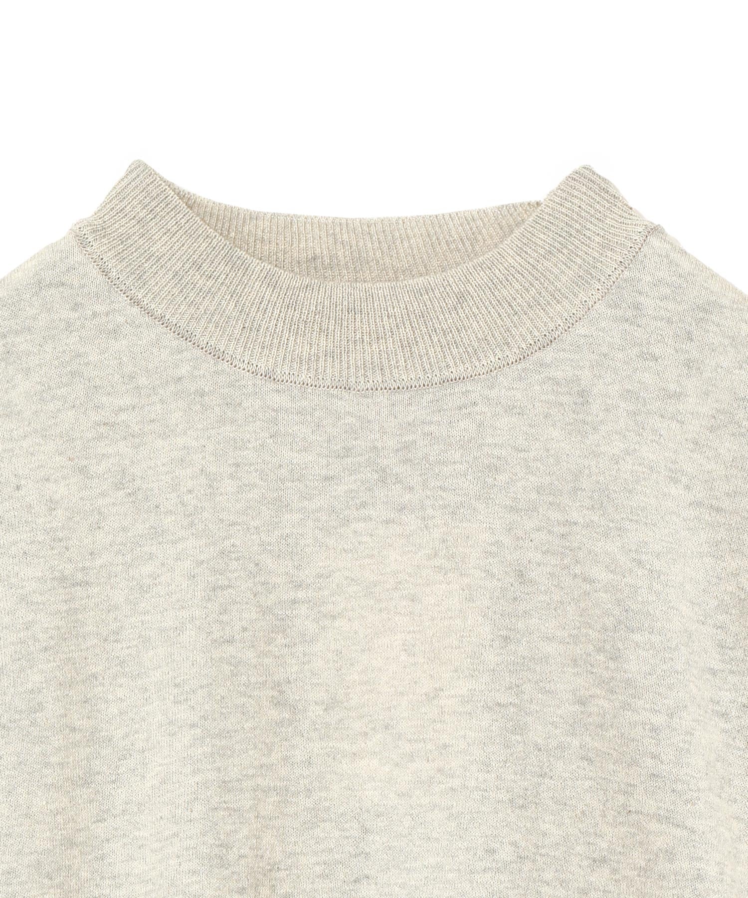 COTTON KNIT TEE - MEYAME (メヤメ) - tops (トップス) | FIGURE