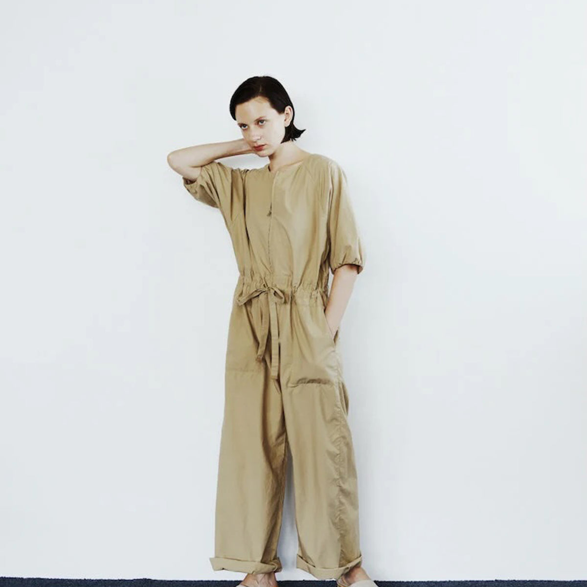HALF ZIP ALL IN ONE - MEYAME (メヤメ) - tops (トップス) | FIGURE