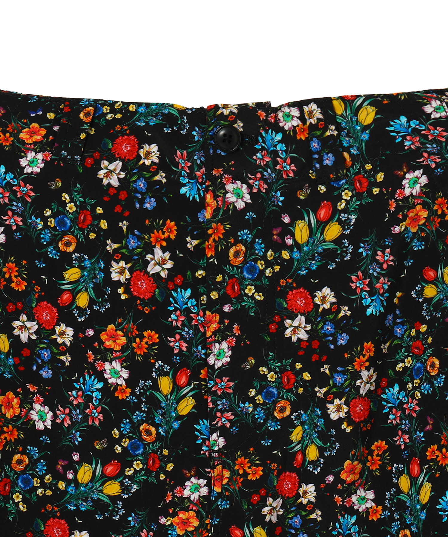 SIDE LINE WIDE PANTS (FLOWER)