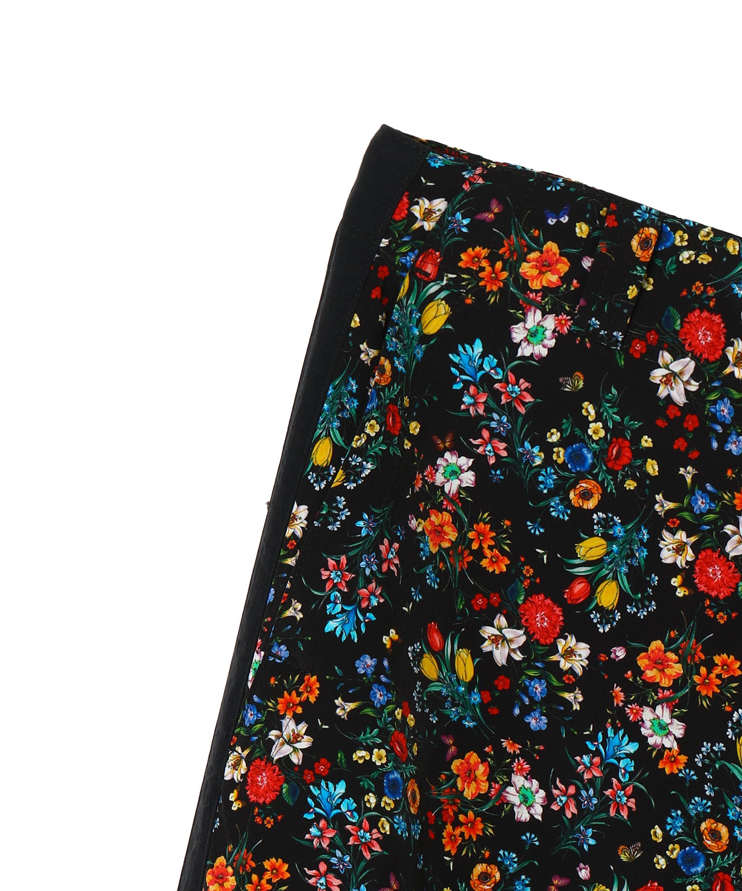 SIDE LINE WIDE PANTS (FLOWER)