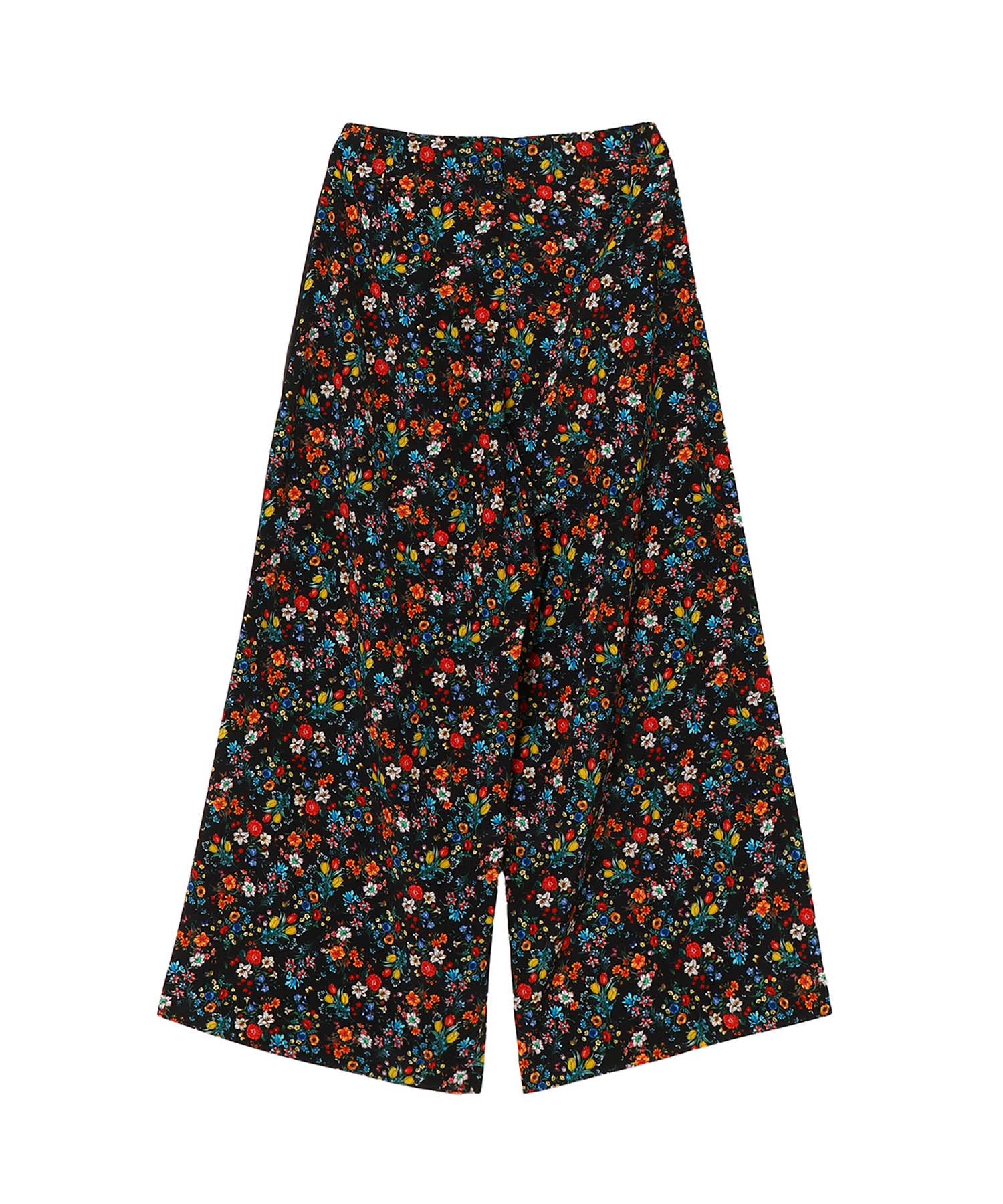 SIDE LINE WIDE PANTS (FLOWER)