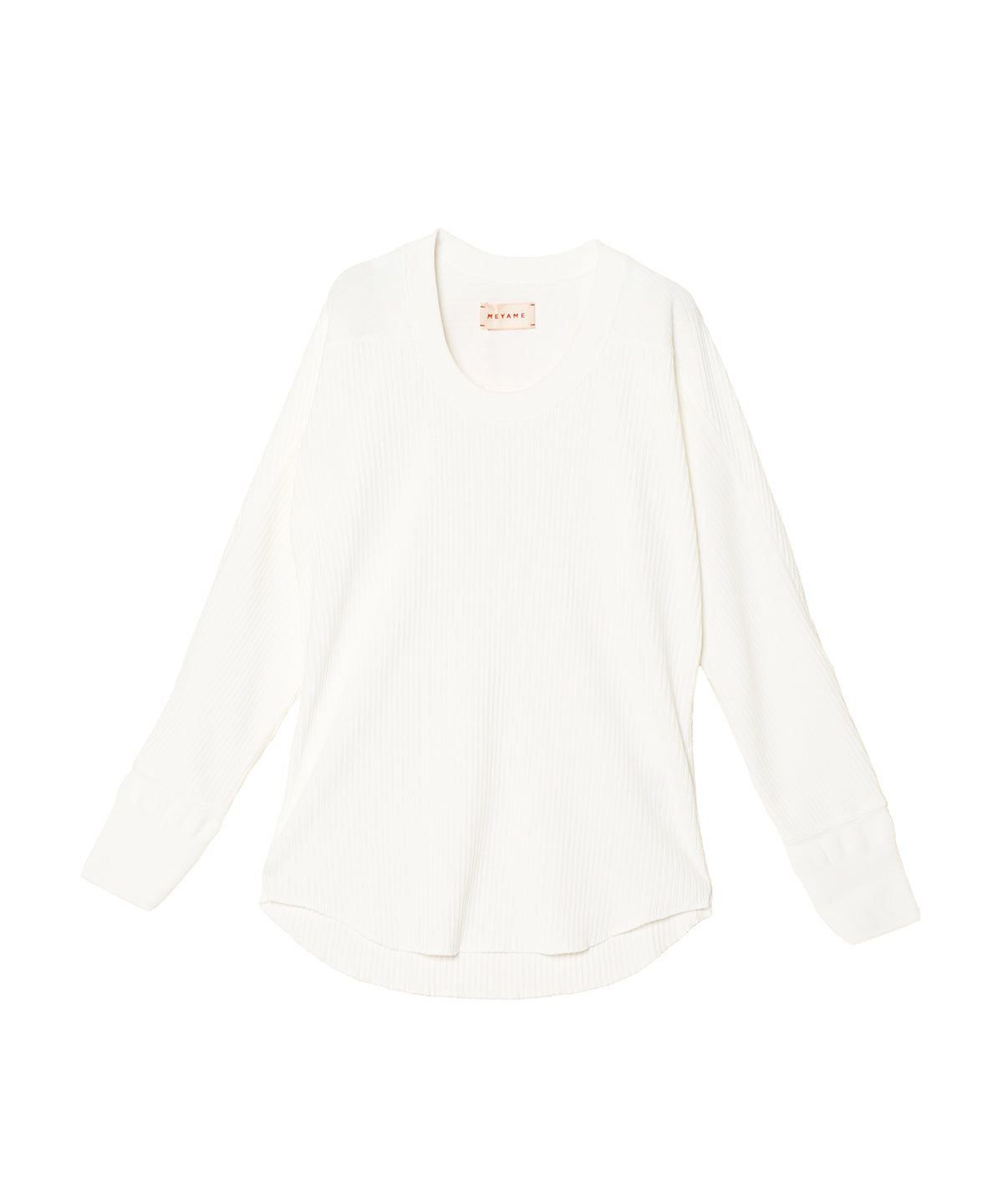 OBLONG NECK PULLOVER