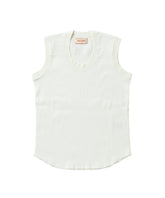 OBLONG NECK SLEEVELESS