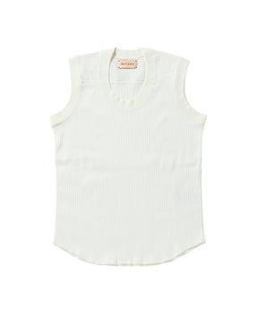 OBLONG NECK SLEEVELESS