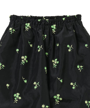 FLOWER EMBROIDERY PANTS