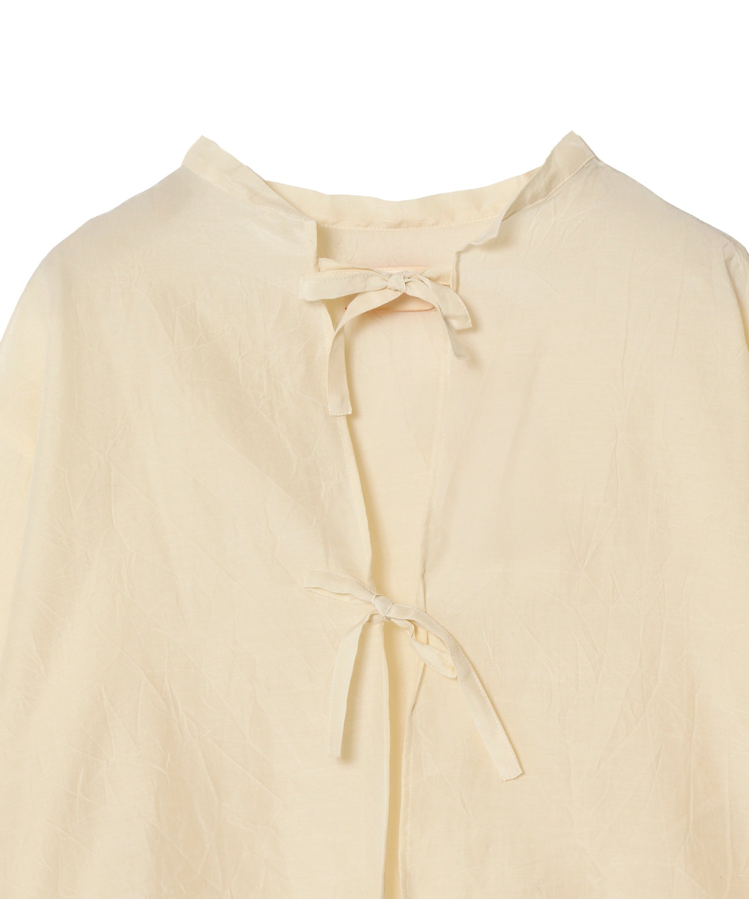 COTTON SILK BLOUSE JACKET - MEYAME (メヤメ) - outer (アウター