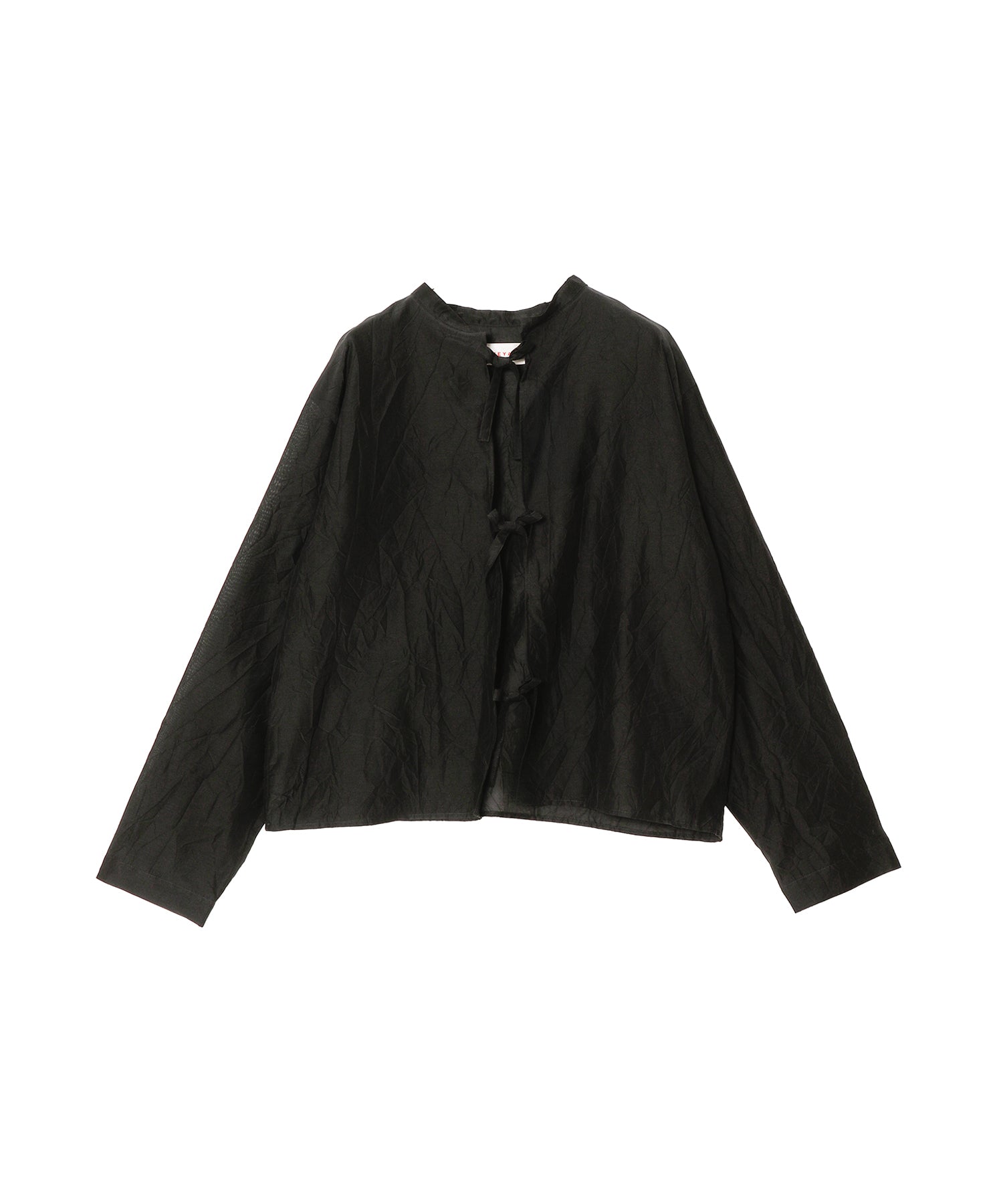 COTTON SILK BLOUSE JACKET - MEYAME (メヤメ) - outer (アウター