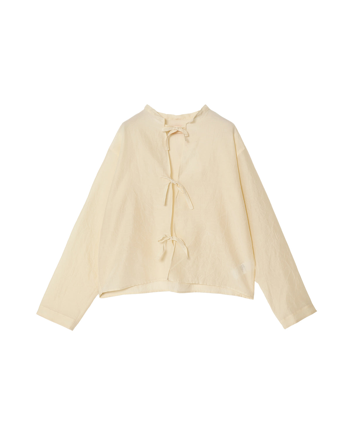 COTTON SILK BLOUSE JACKET