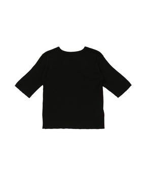 RIB HALF-SLEEVE TEE