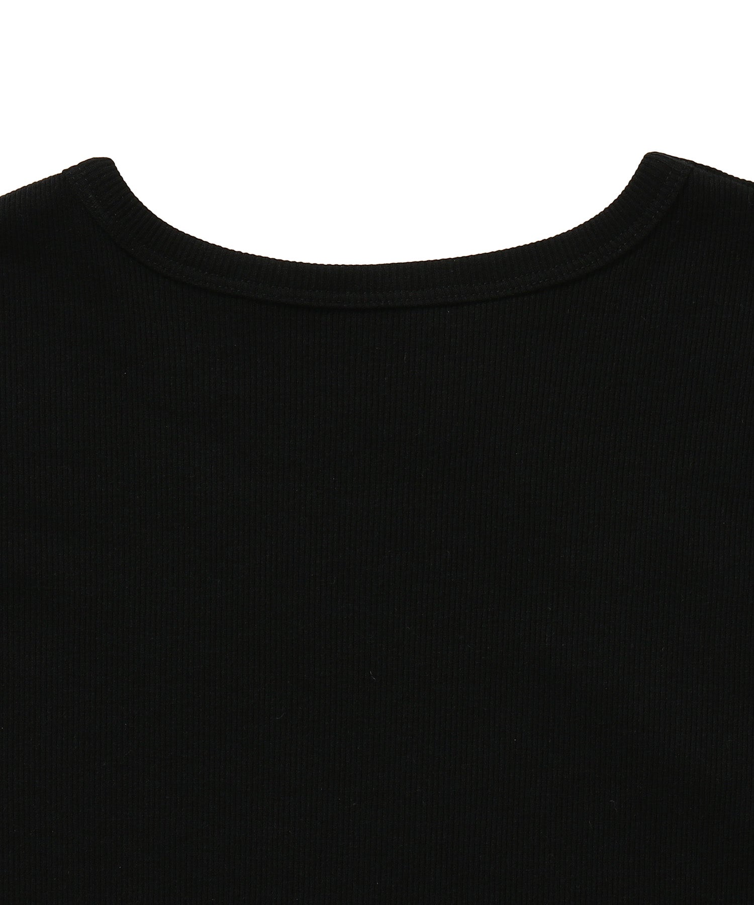 RIB HALF-SLEEVE TEE