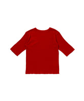 RIB HALF-SLEEVE TEE