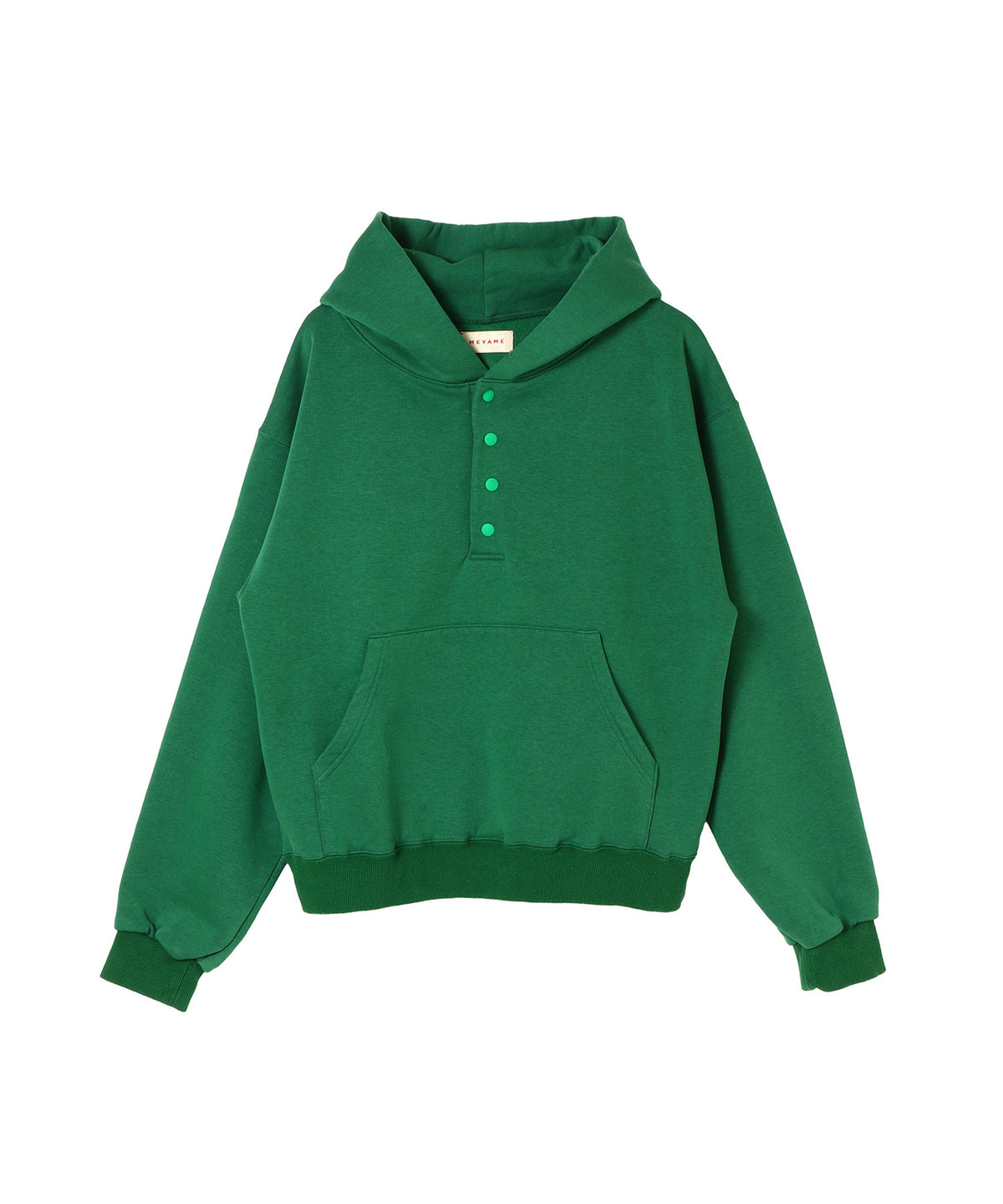 Half Button Hoodie(Brushed Lining)