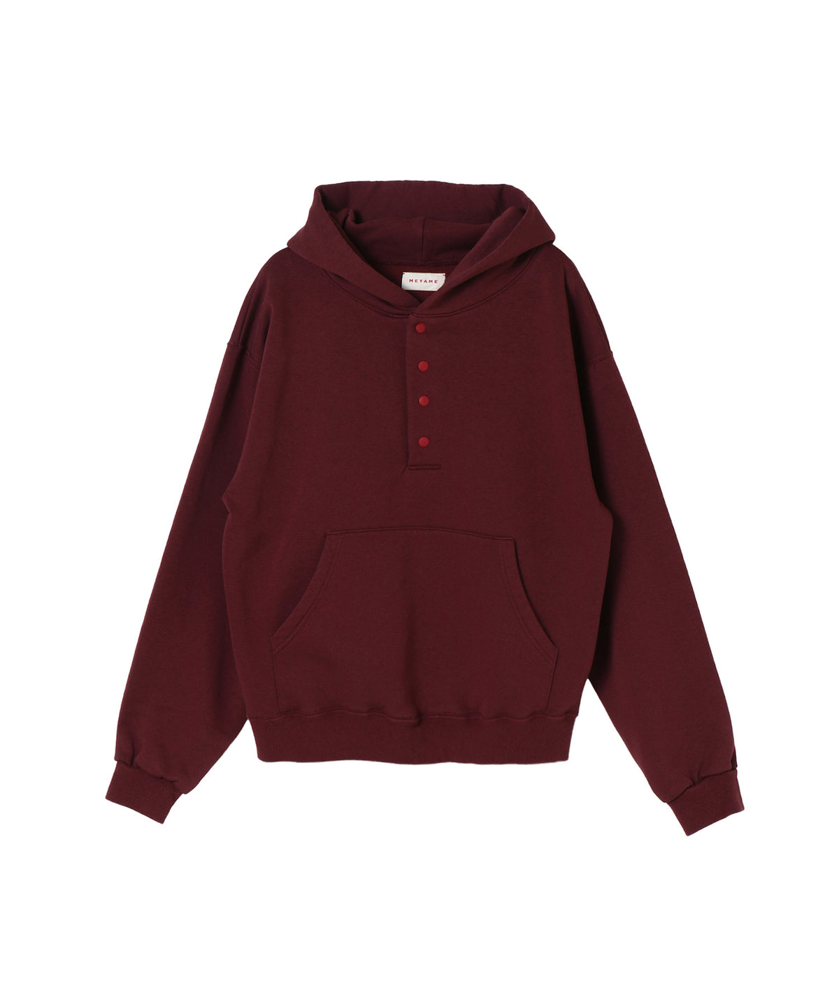 Half Button Hoodie(Brushed Lining)