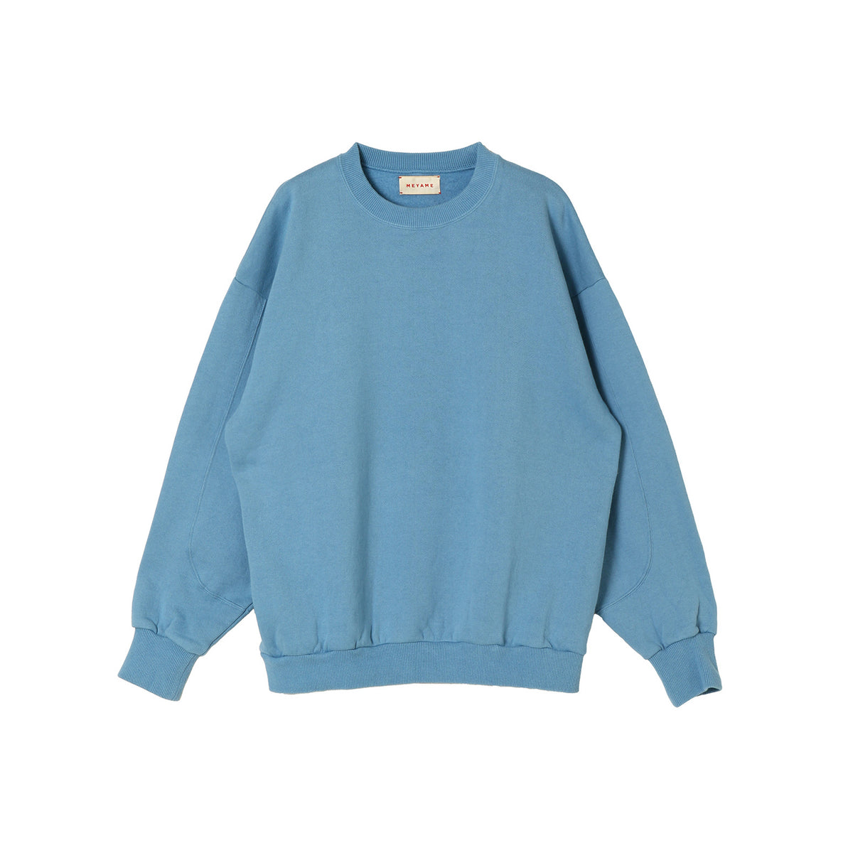 Switching Pattern Sweat (Brushed Lining) - MEYAME (メヤメ) - tops