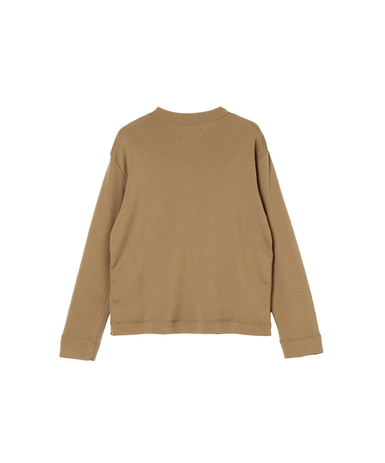 WASHABLE WOOL RIB SHORT PULLOVER