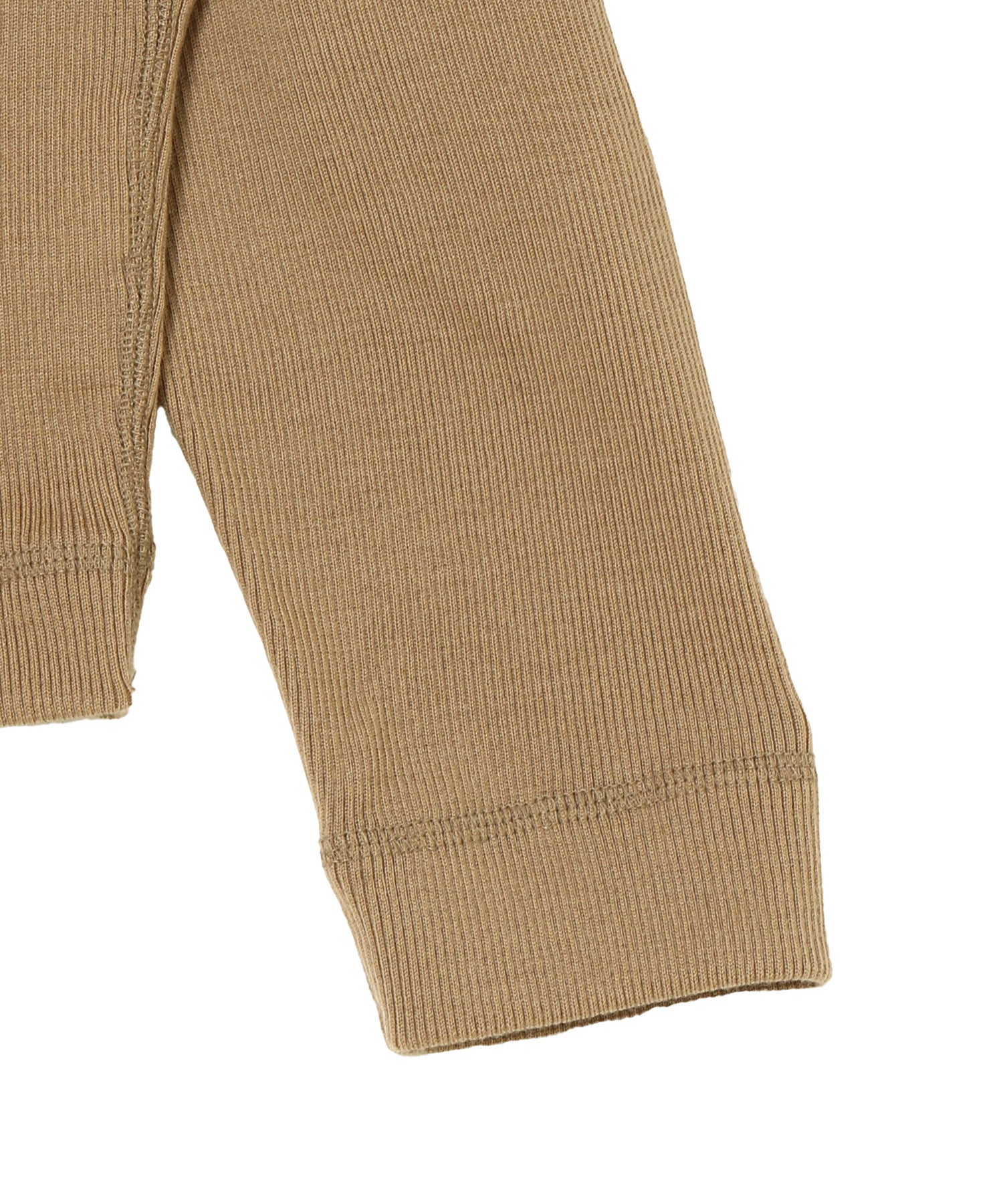 WASHABLE WOOL RIB SHORT PULLOVER