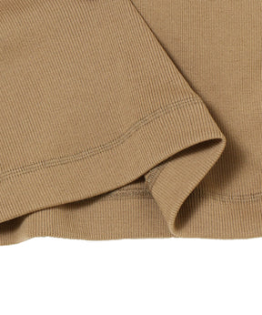 WASHABLE WOOL RIB SHORT PULLOVER