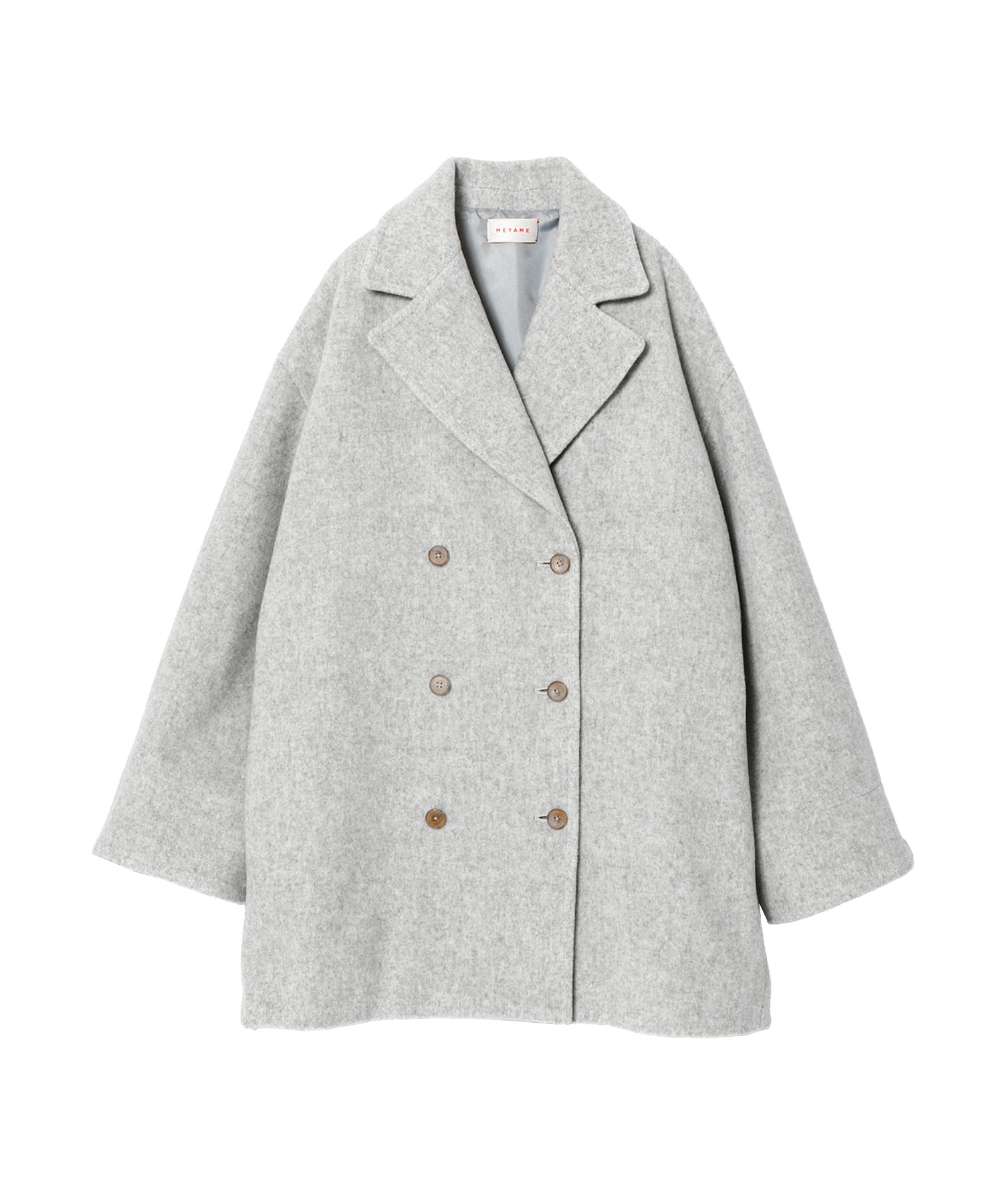 WOOL DOUBLE COAT