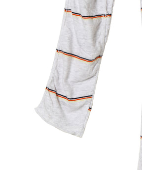 Tucked Jacquard Border Dress