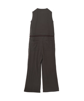 SLEEVELESS HALF ZIP ALL-IN-ONE - MEYAME (メヤメ) - bottom