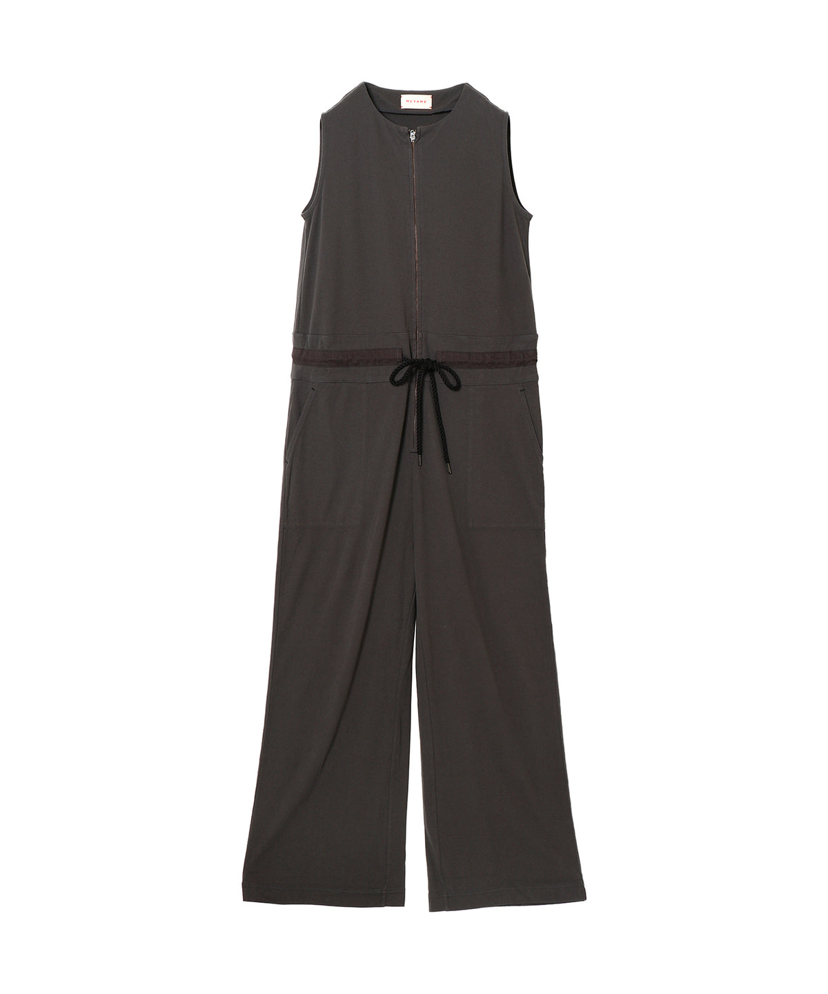 SLEEVELESS HALF ZIP ALL-IN-ONE