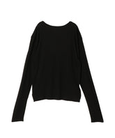 SOFT RIB LONG SLEEVE TEE