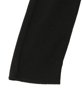 SOFT RIB SIDE STITCH CARDIGAN
