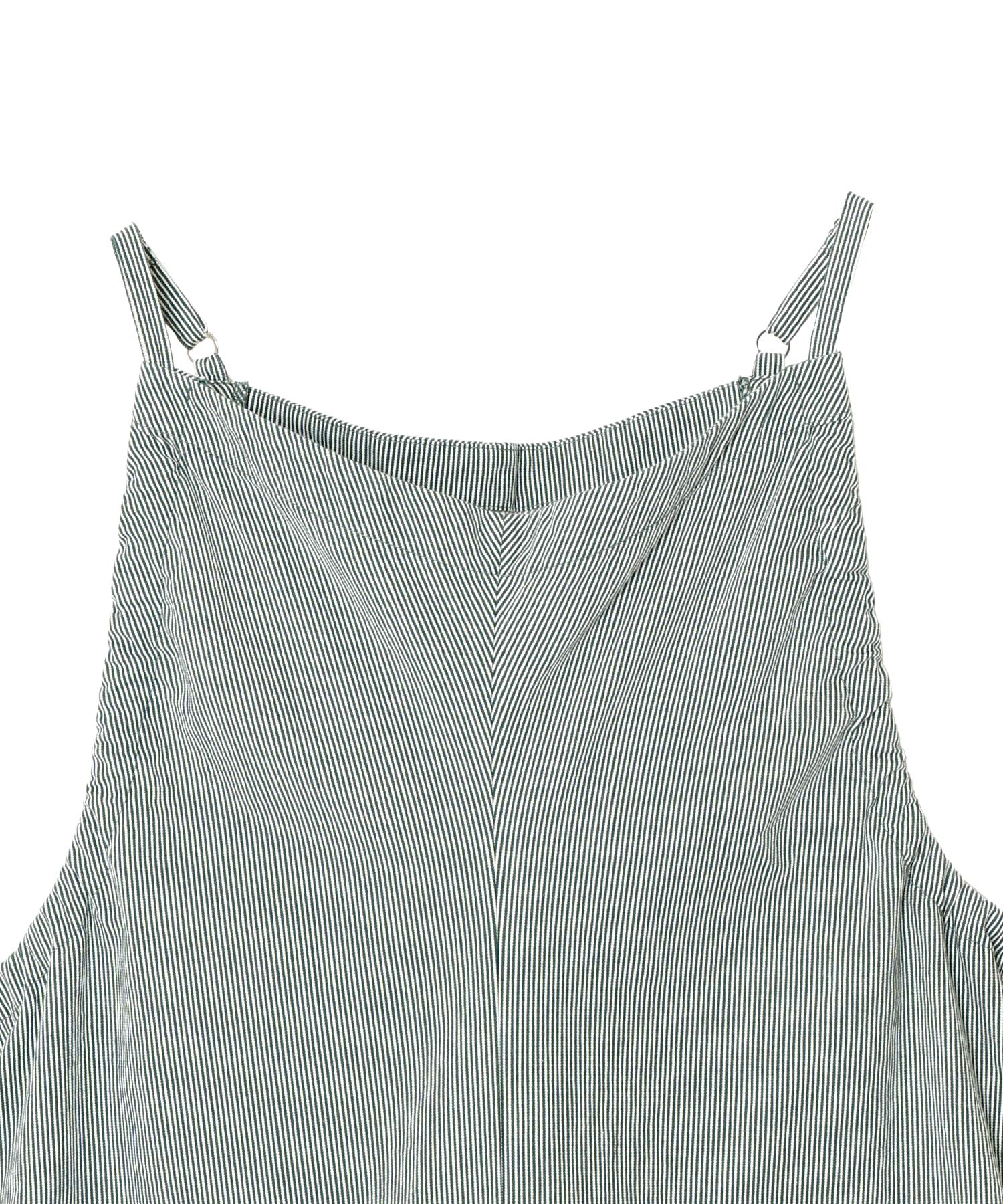 mememeです！1/4まで STRIPED GATHERED ALL-IN-ONE - MEYAME (メヤメ) - bottom (ボトムス