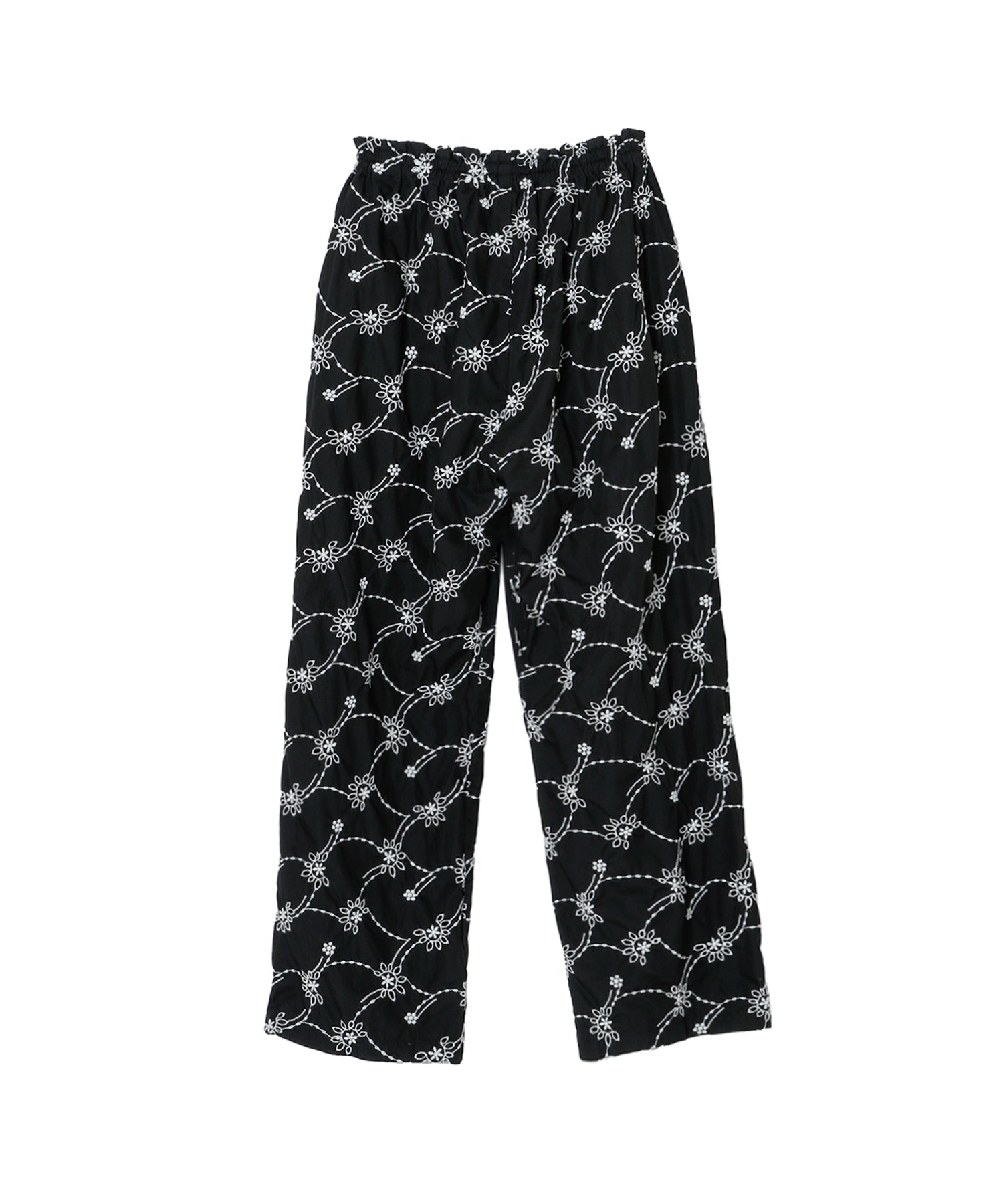EMBROIDERED COZY PANTS