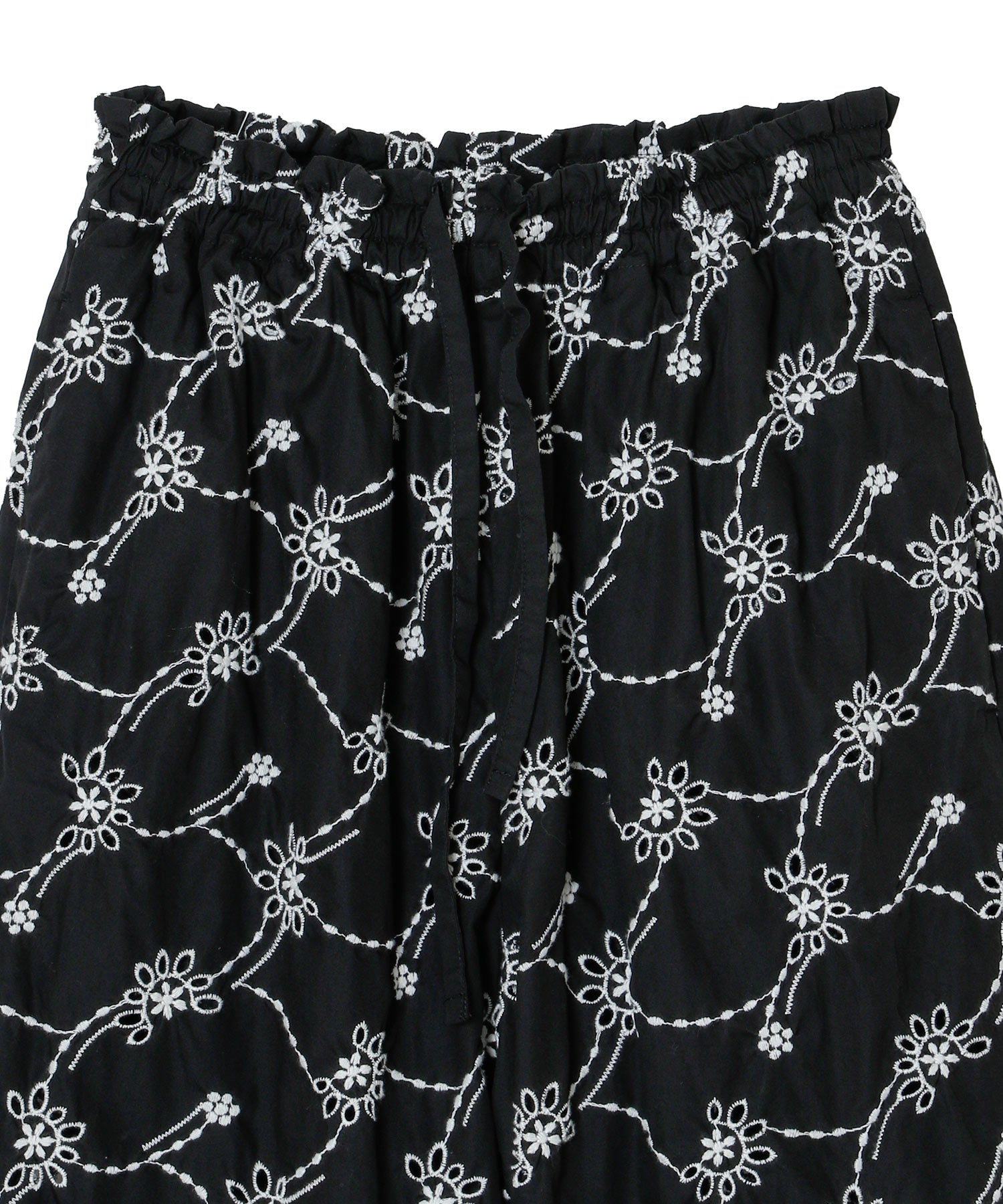 EMBROIDERED COZY PANTS