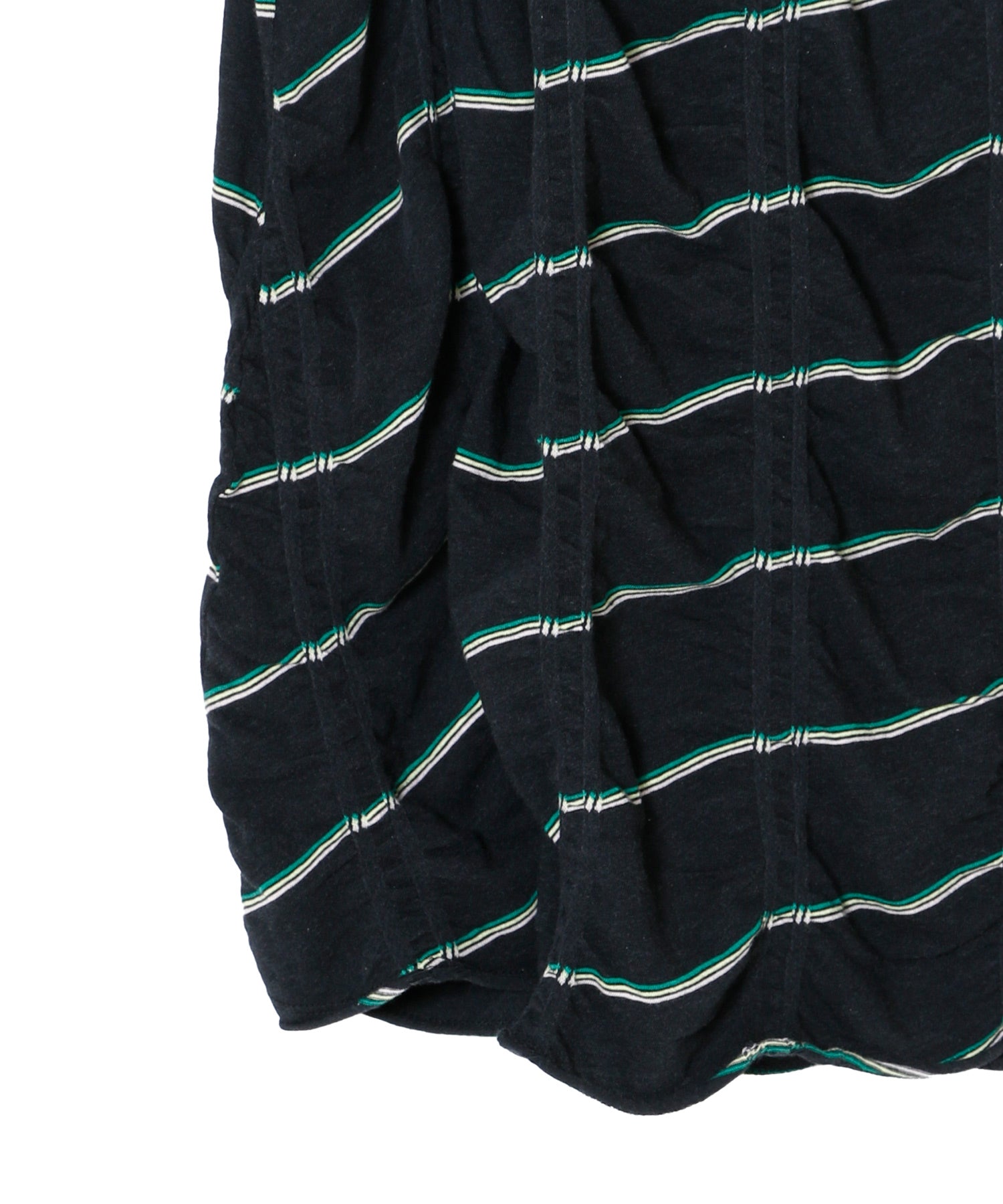 TUCKED JACQUARD BORDER SKIRT