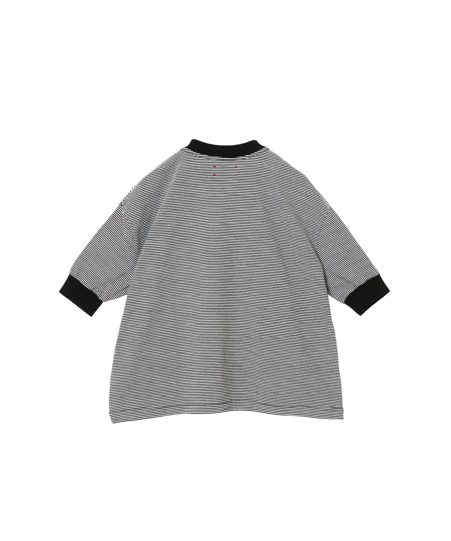 BORDER HALF SLEEVE TEE