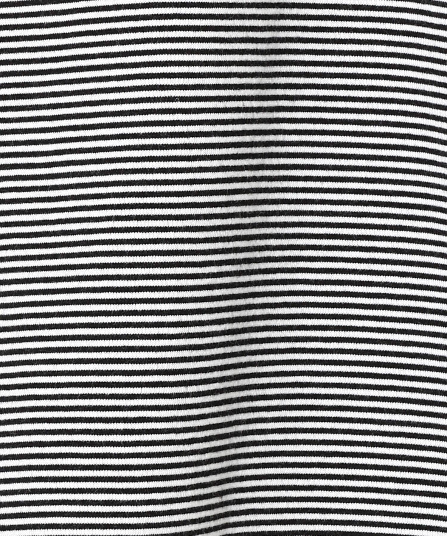 BORDER HALF SLEEVE TEE