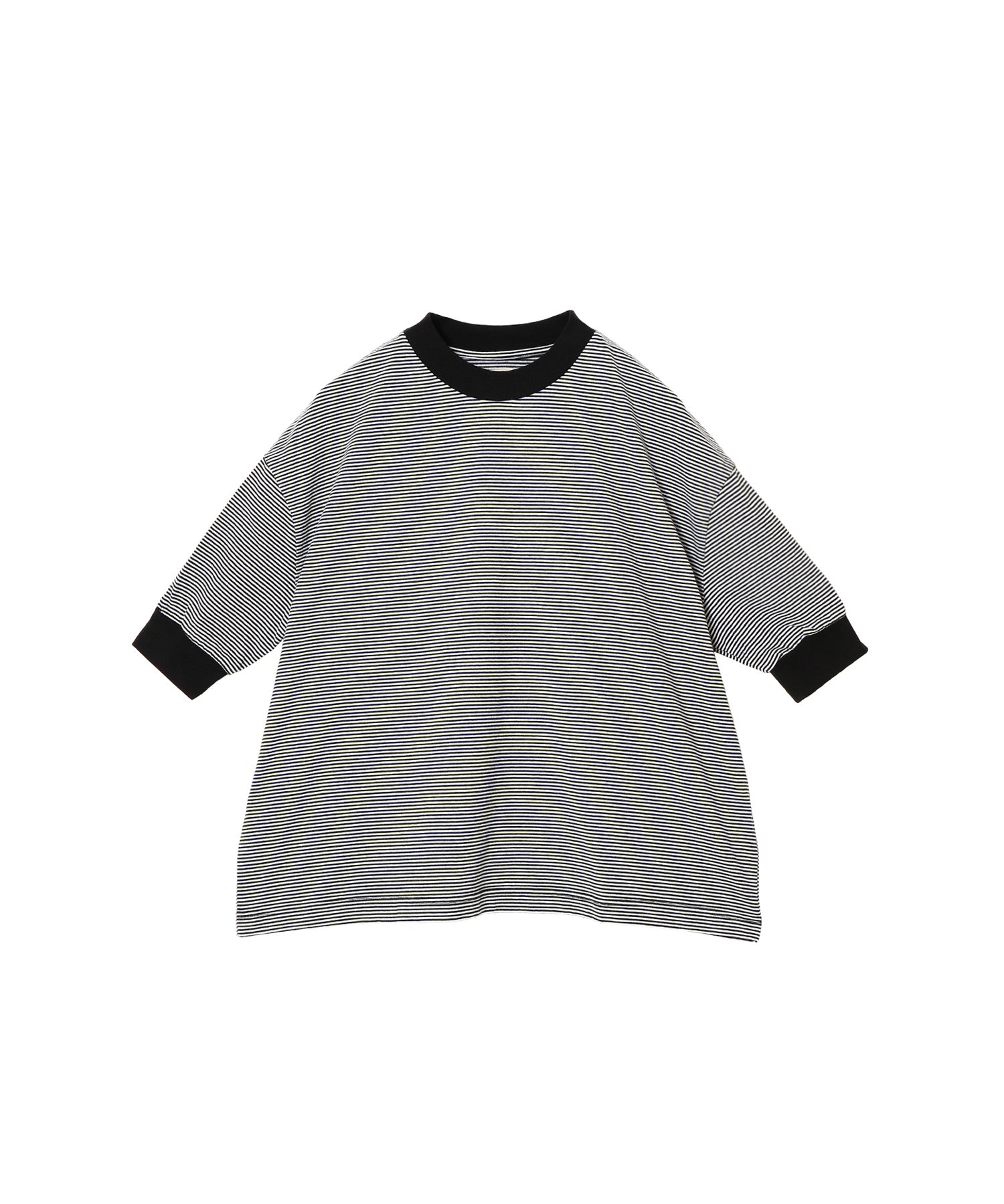 BORDER HALF SLEEVE TEE