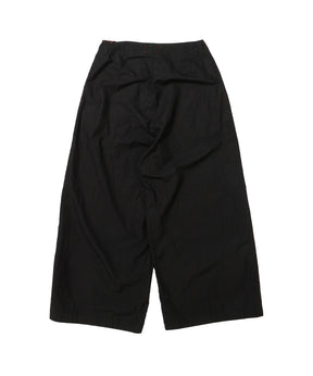 COTTON LINEN SIDE LINE WIDE PANTS