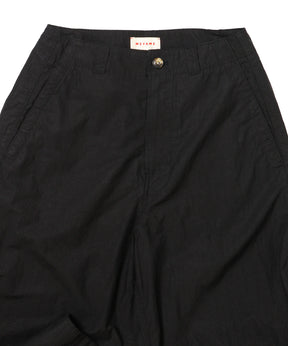 COTTON LINEN SIDE LINE WIDE PANTS