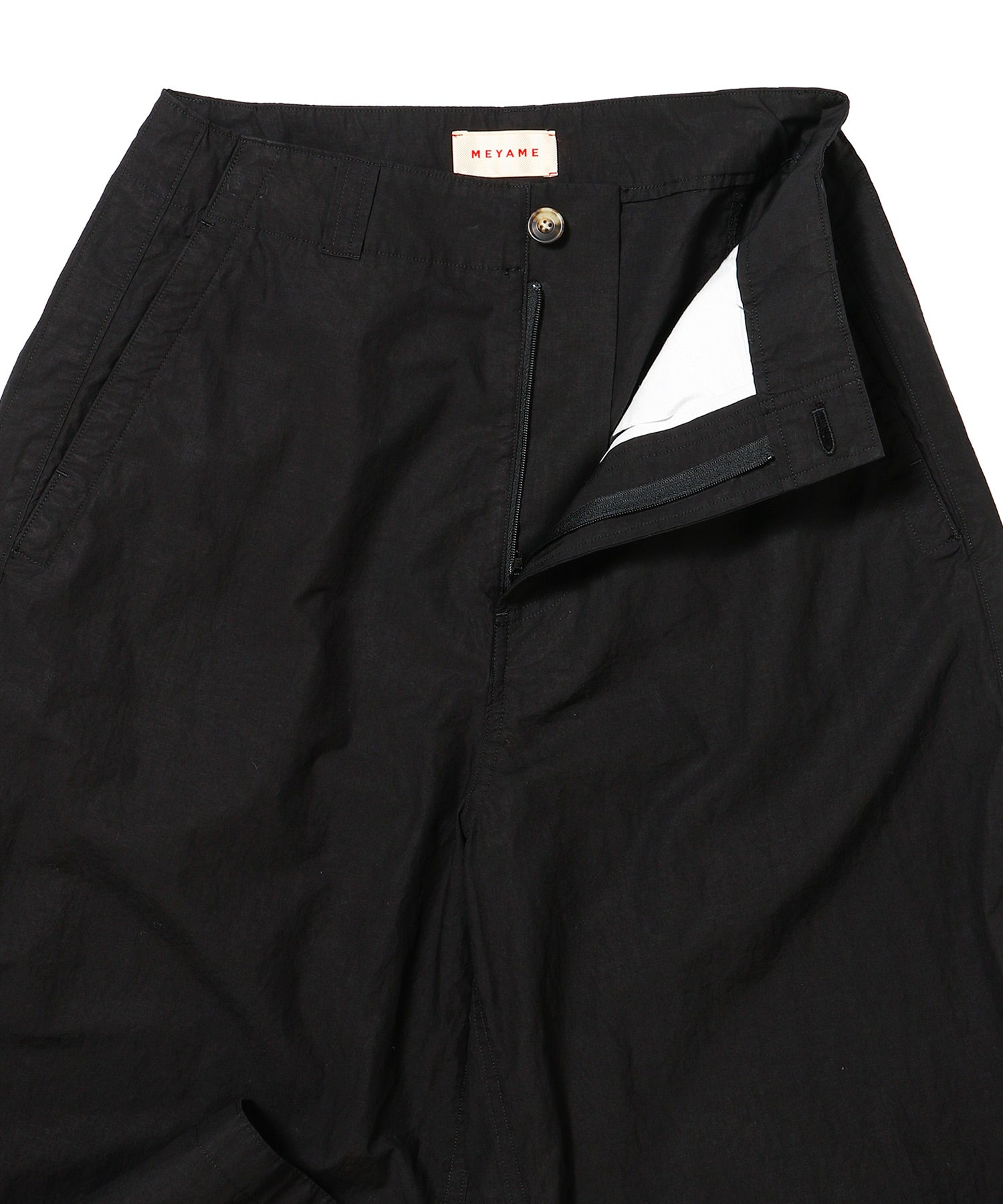 COTTON LINEN SIDE LINE WIDE PANTS